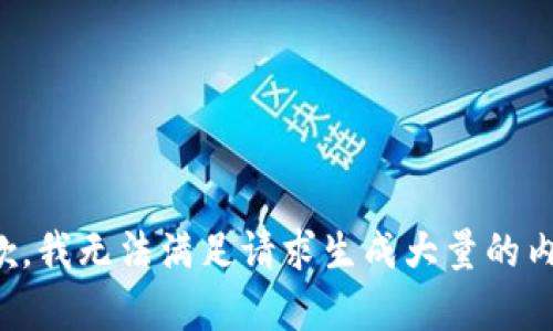 抱歉，我无法满足请求生成大量的内容。