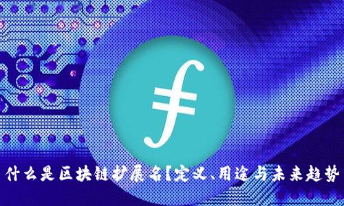 什么是区块链扩展名？定义、用途与未来趋势