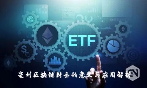 亳州区块链封条的意义与应用解析
