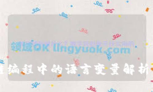 区块链编程中的语言变量解析与应用